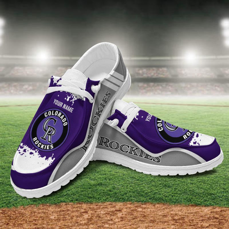 Colorado Rockies Lace Up Loafers 2026