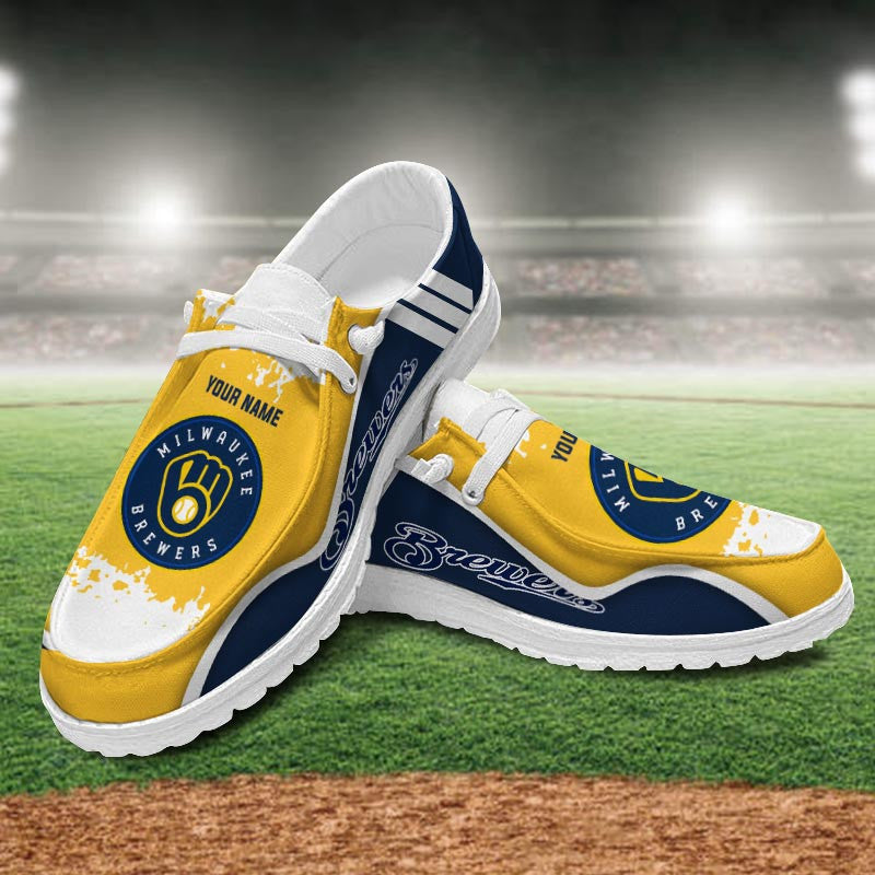 Milwaukee Brewers Lace Up Loafers 2026