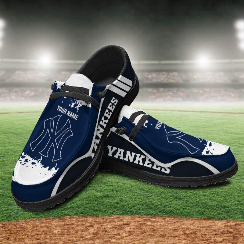 New York Yankees Lace Up Loafers 2026