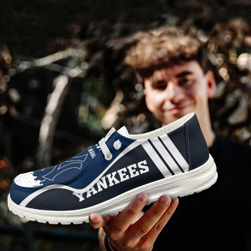 New York Yankees Lace Up Loafers 2026