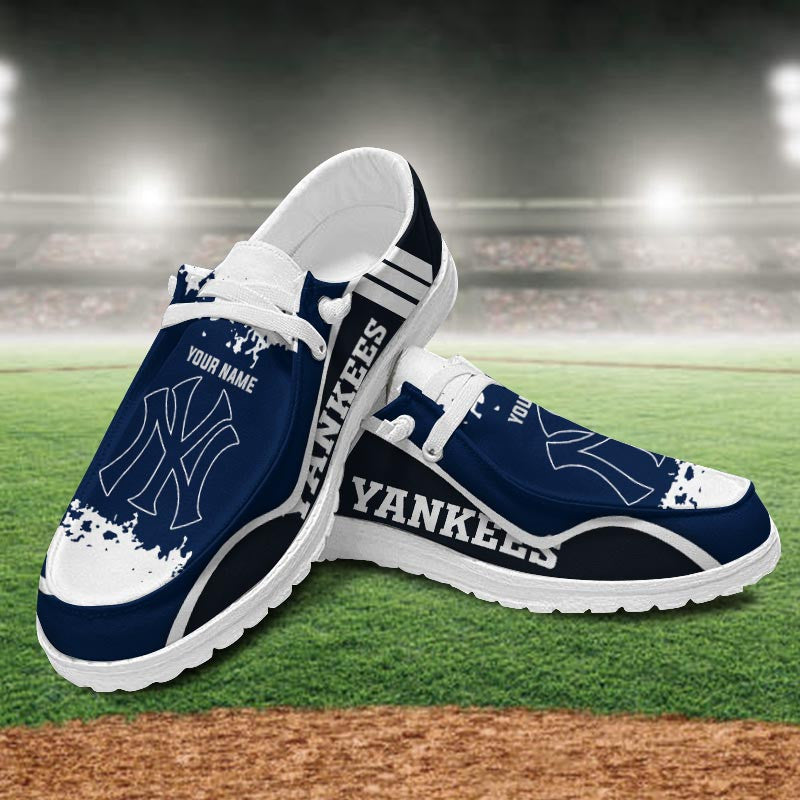 New York Yankees Lace Up Loafers 2026