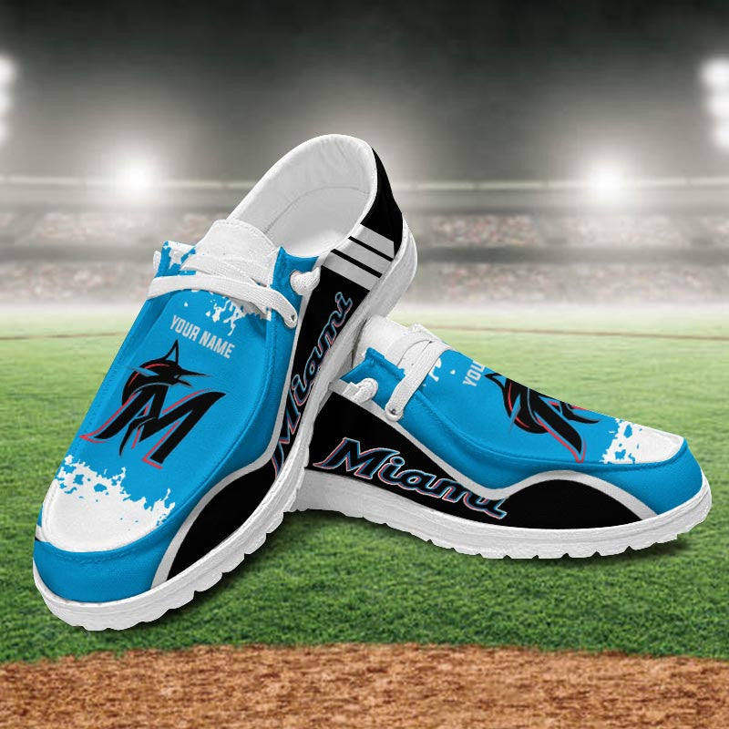Miami Marlins Lace Up Loafers 2026
