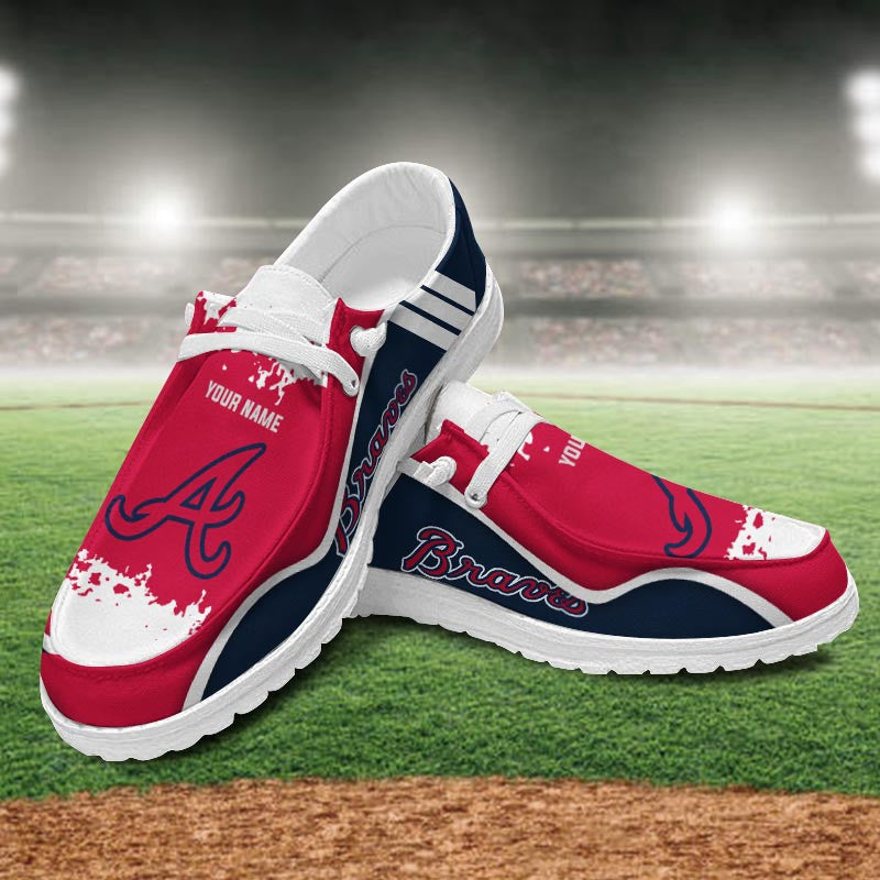 Atlanta Braves Lace Up Loafers 2026
