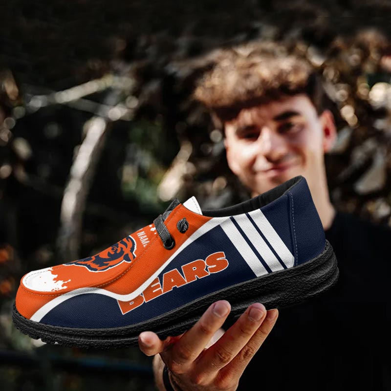 Chicago Bears Lace Up Loafers 2026