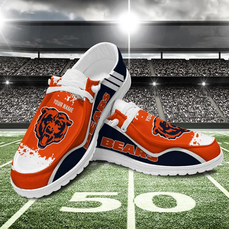 Chicago Bears Lace Up Loafers 2026