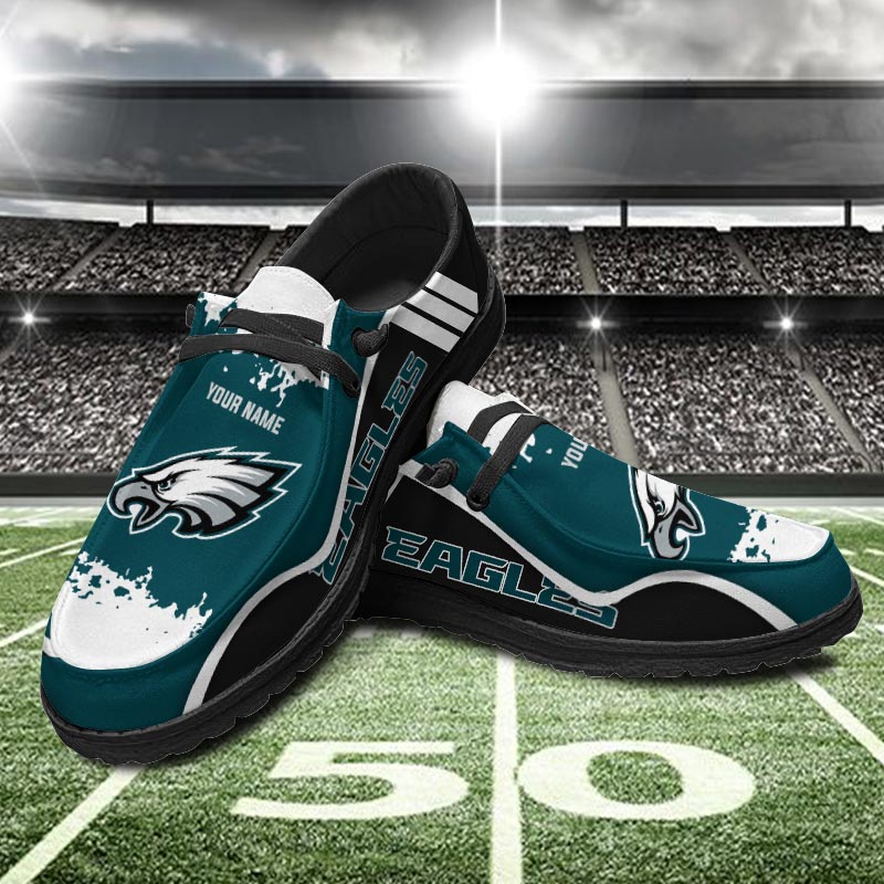 Philadelphia Eagles Lace Up Loafers 2026
