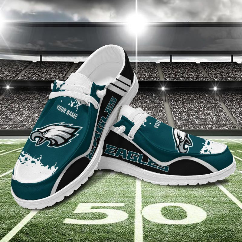 Philadelphia Eagles Lace Up Loafers 2026