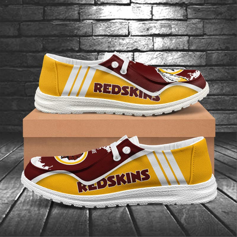 Washington Redskin Lace Up Loafers 2026