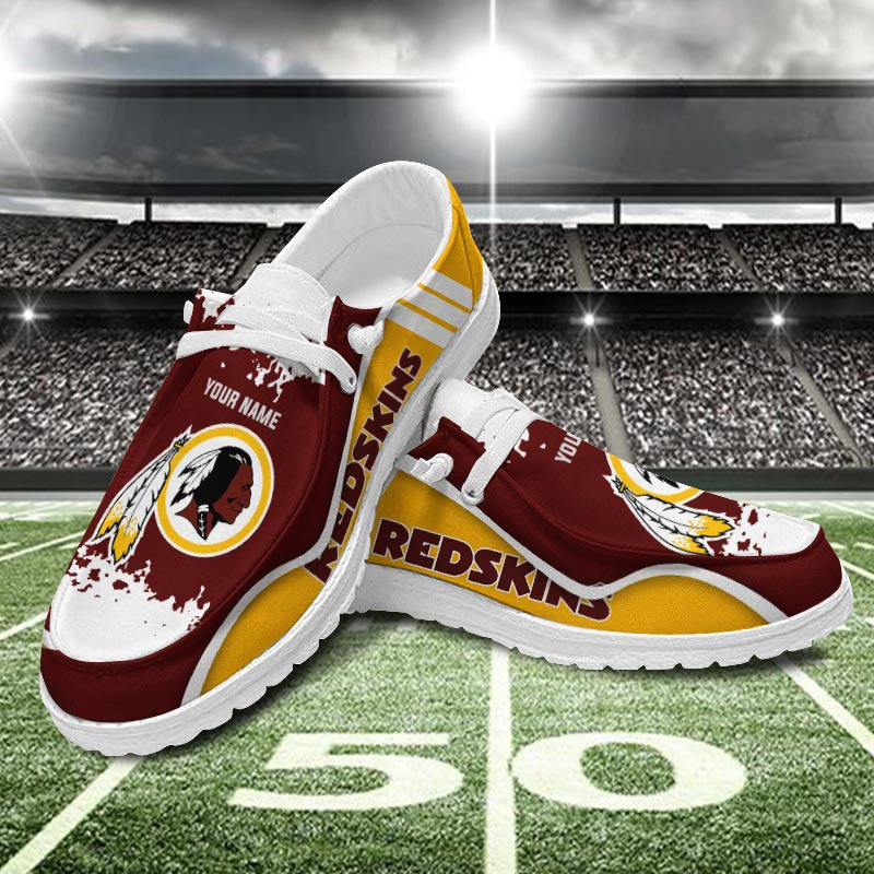 Washington Redskin Lace Up Loafers 2026