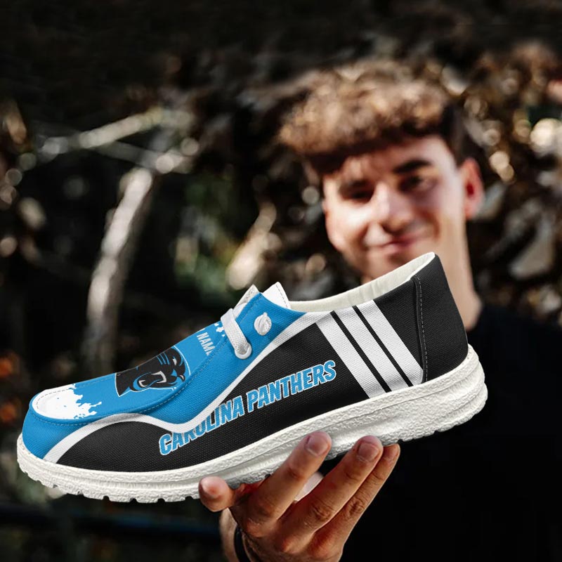 Carolina Panthers Lace Up Loafers 2026