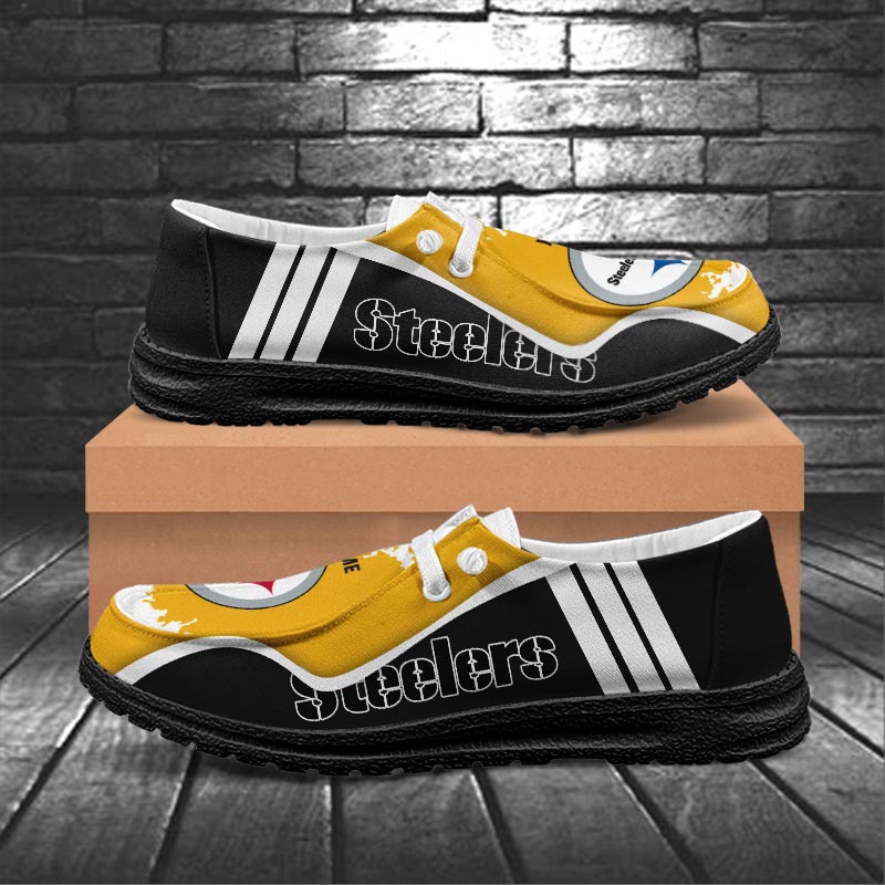 Pittsburgh Steelers Lace Up Loafers 2026