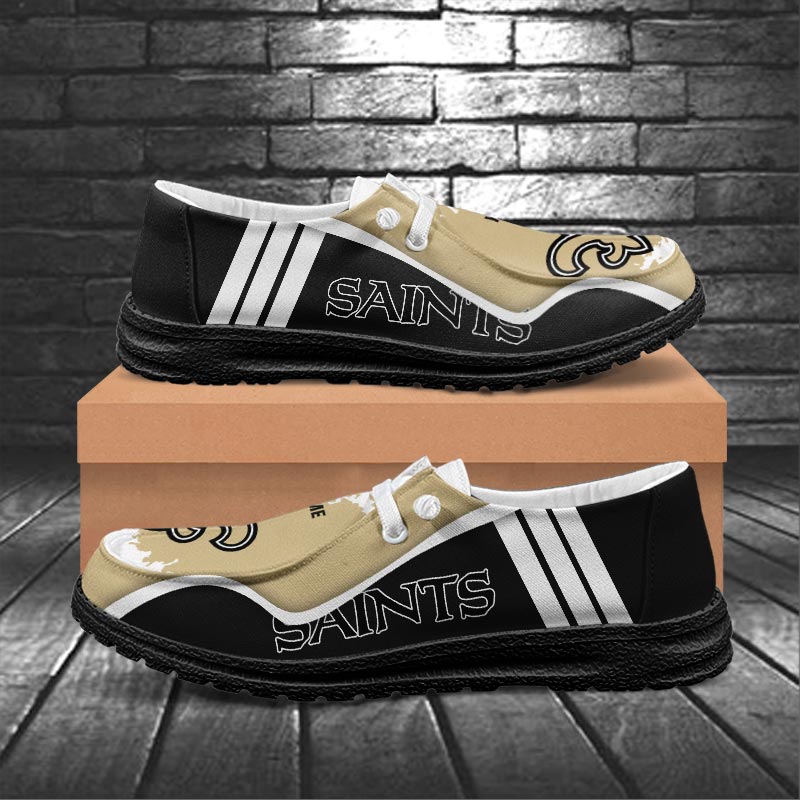 New OrleansSaints Lace Up Loafers 2026