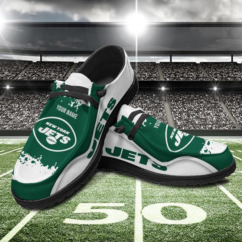 New York Jets Lace Up Loafers 2026