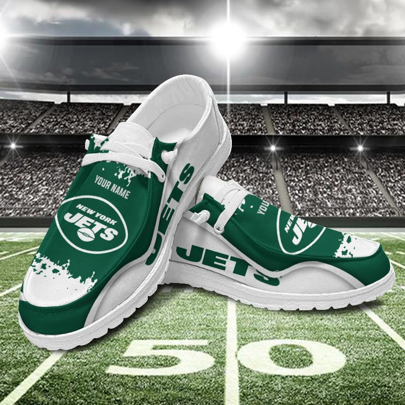 New York Jets Lace Up Loafers 2026