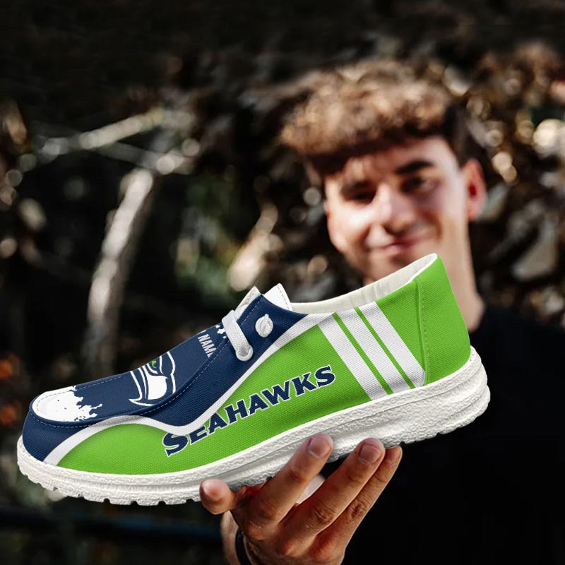 Seattle Seahawks Lace Up Loafers 2026