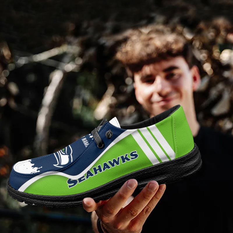 Seattle Seahawks Lace Up Loafers 2026