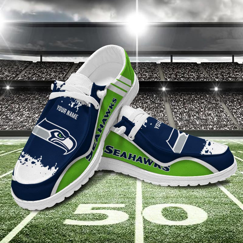 Seattle Seahawks Lace Up Loafers 2026