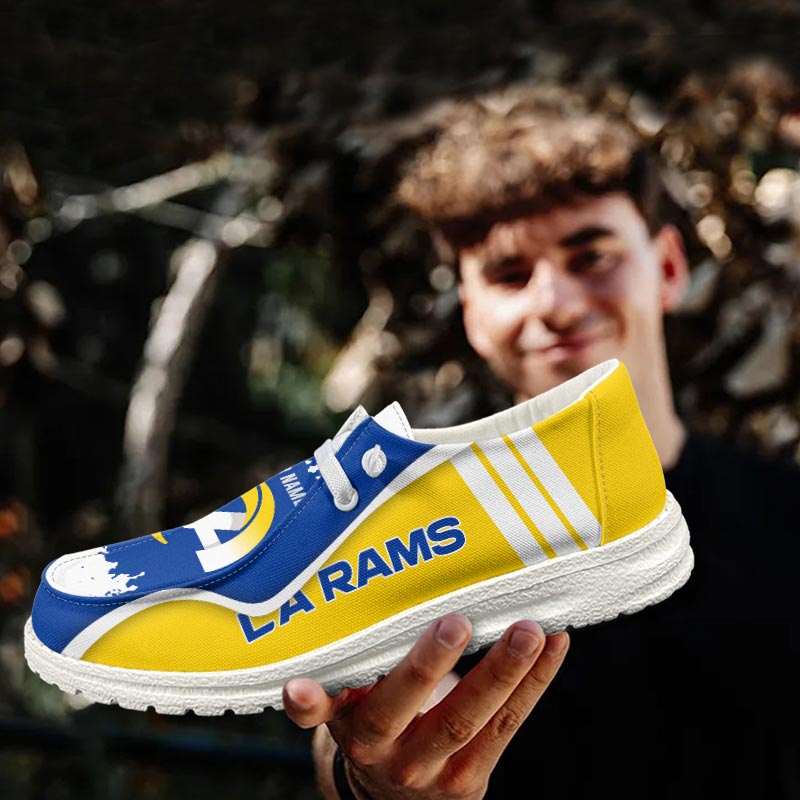 Los Angeles Rams Lace Up Loafers 2026