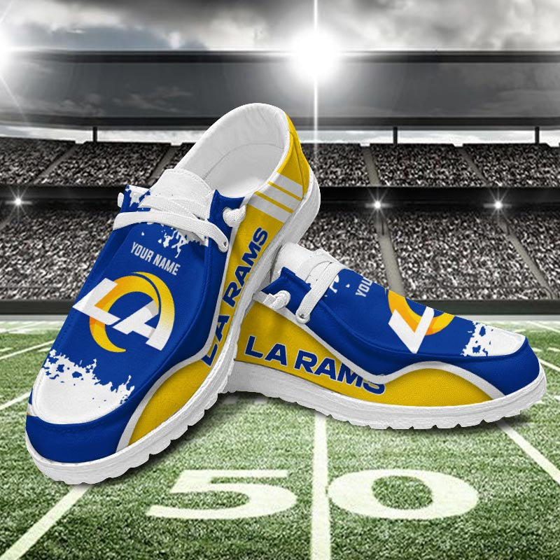 Los Angeles Rams Lace Up Loafers 2026