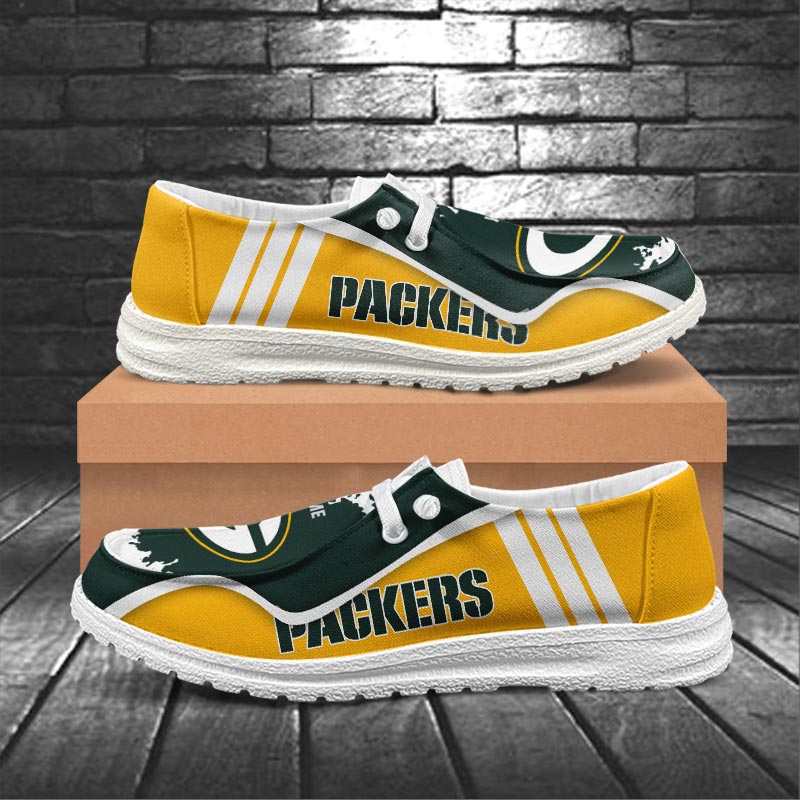 Green Bay Packers Lace Up Loafers 2026