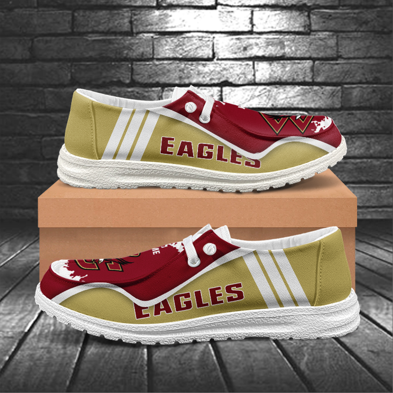 Boston College Eagles Lace Up Loafers Shoes 2026