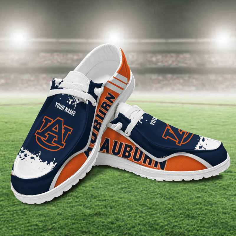 Auburn Tigers Lace Up Loafers Shoes 2026