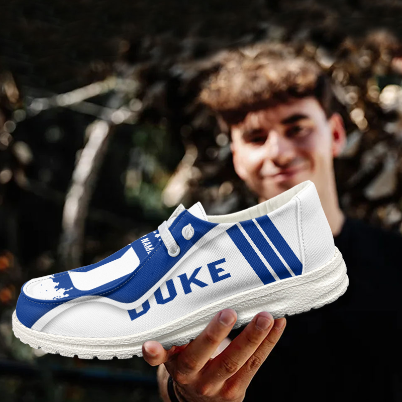 Duke Blue Devils Lace Up Loafers Shoes 2026