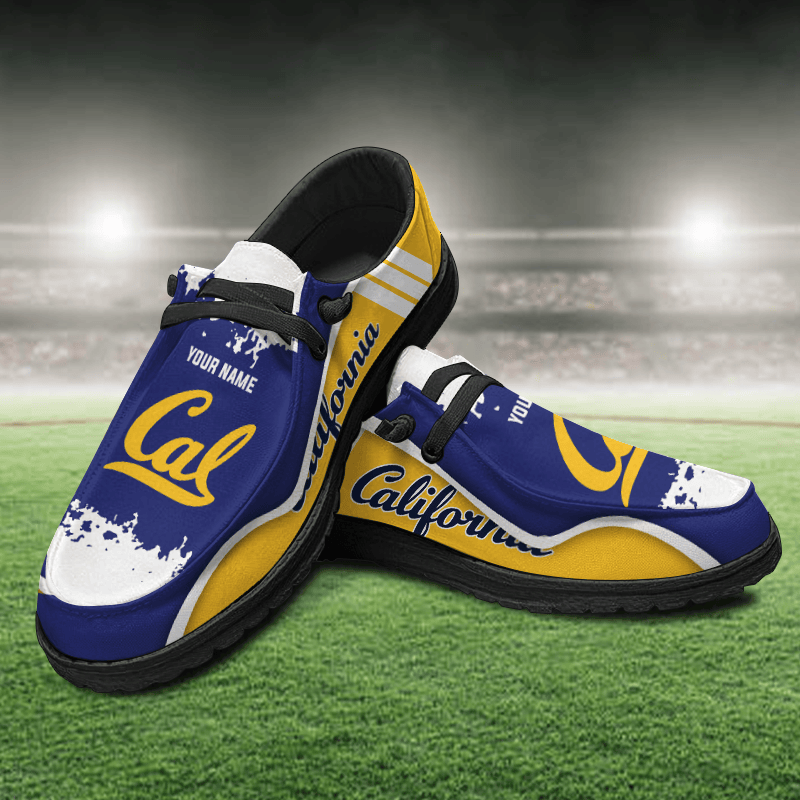 California Golden Bears Lace Up Loafers Shoes 2026