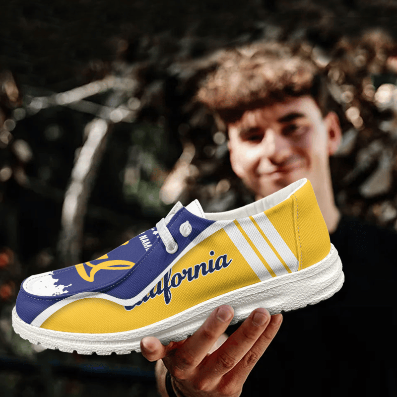 California Golden Bears Lace Up Loafers Shoes 2026