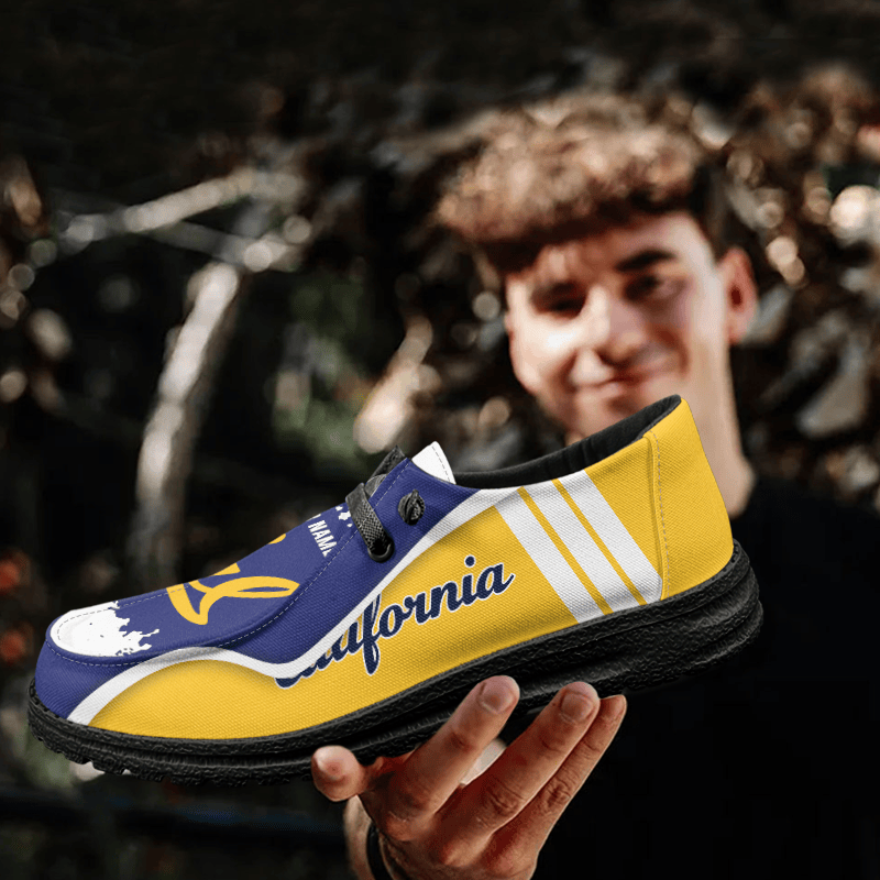California Golden Bears Lace Up Loafers Shoes 2026