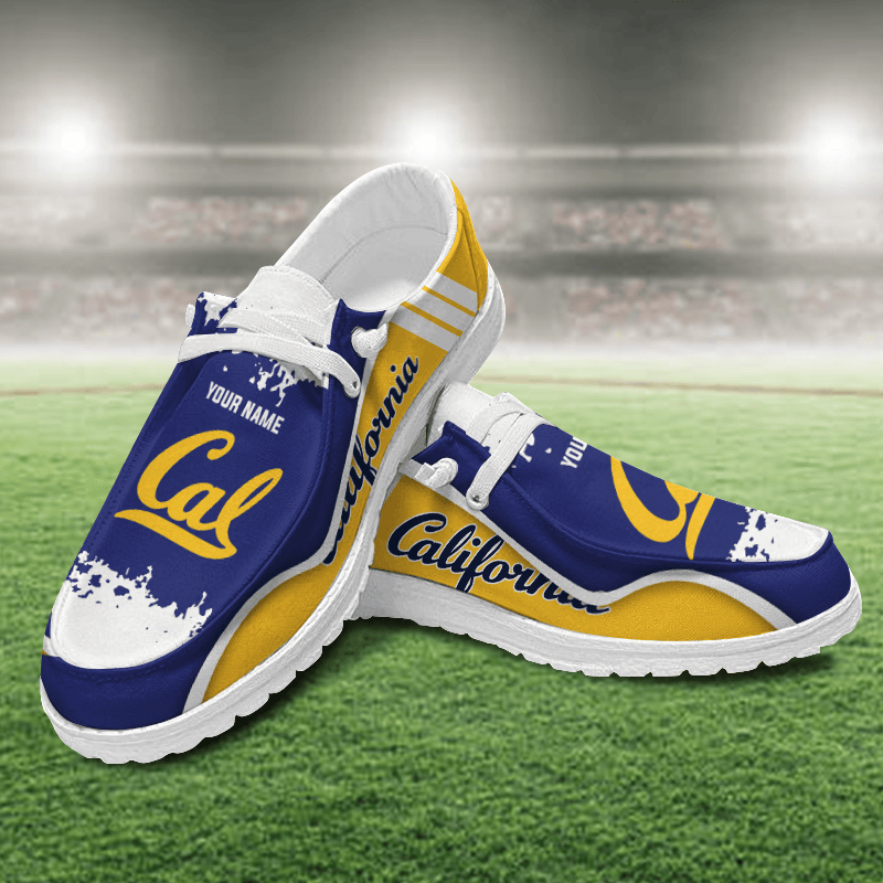 California Golden Bears Lace Up Loafers Shoes 2026