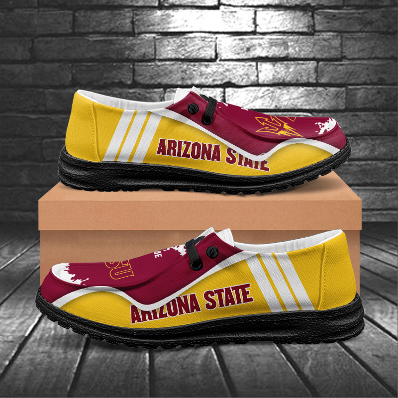 Arizona State Sun Devils Lace Up Loafers Shoes 2026