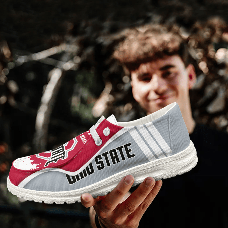Ohio State Buckeyes Lace Up Loafers Shoes 2026