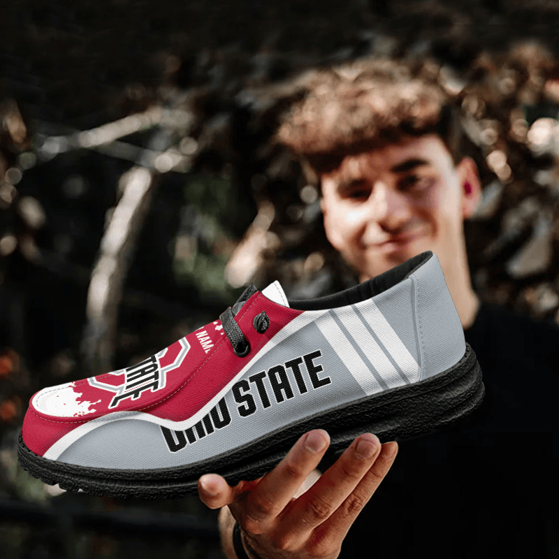 Ohio State Buckeyes Lace Up Loafers Shoes 2026