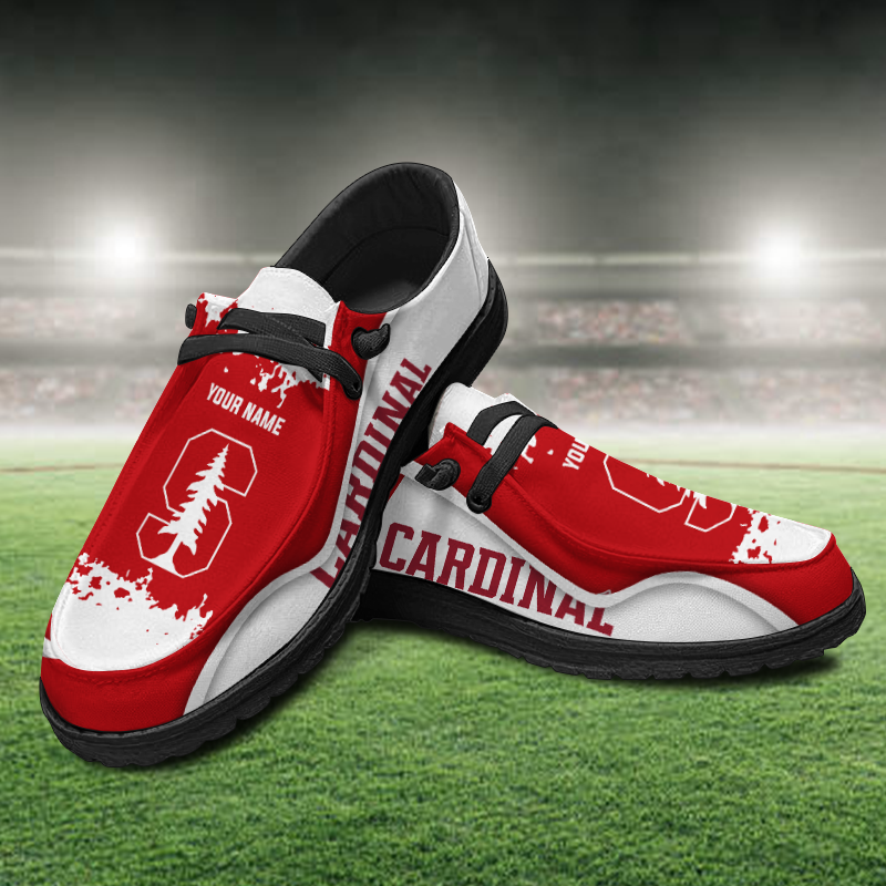 Stanford Cardinal Lace Up Loafers Shoes 2026