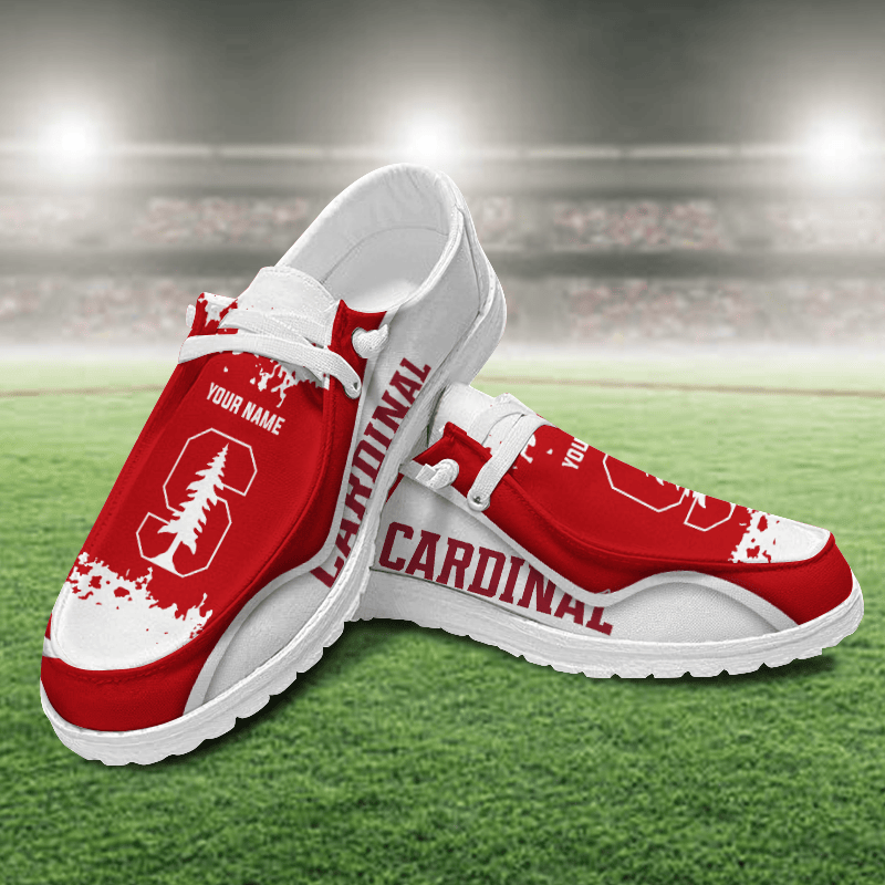 Stanford Cardinal Lace Up Loafers Shoes 2026