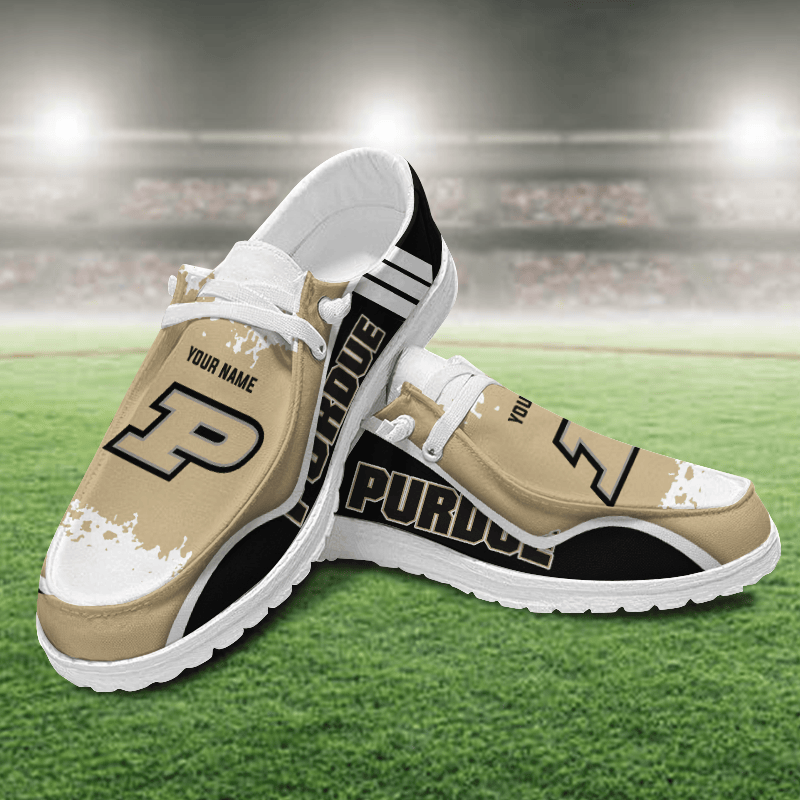 Purdue Boilermakers Lace Up Loafers Shoes 2026