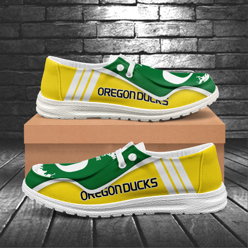 Oregon Ducks Lace Up Loafers Shoes 2026