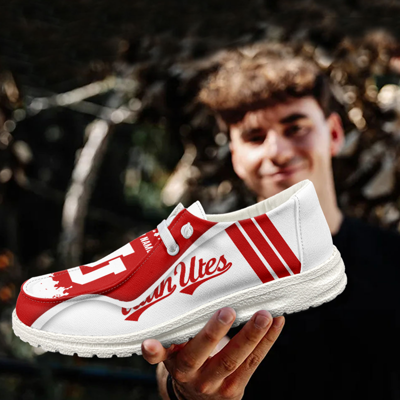 Utah Utes Lace Up Loafers Shoes 2026