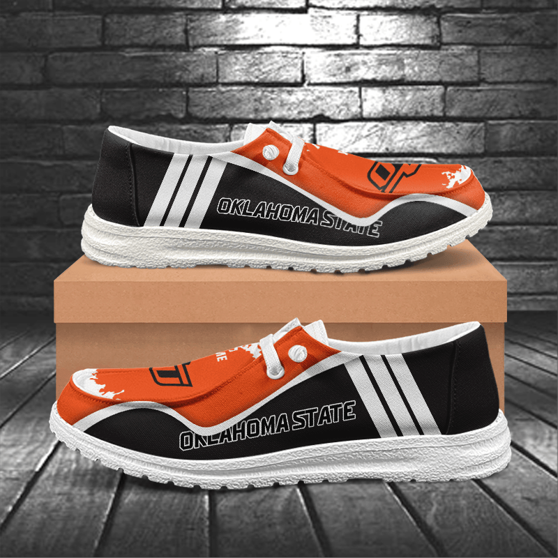 Oklahoma State Cowboys Lace Up Loafers Shoes 2026