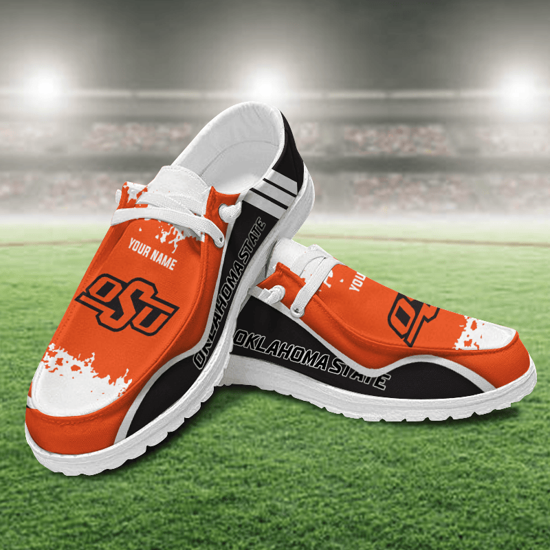 Oklahoma State Cowboys Lace Up Loafers Shoes 2026