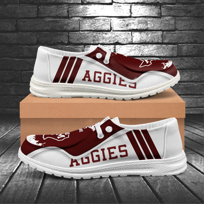 Texas A&M Aggies Lace Up Loafers Shoes 2026