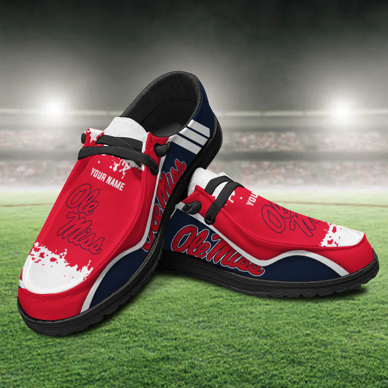 Ole Miss Rebels Lace Up Loafers Shoes 2026