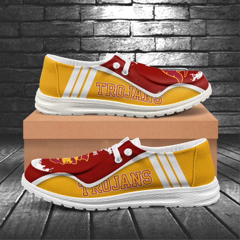 USC Trojans Lace Up Loafers Shoes 2026