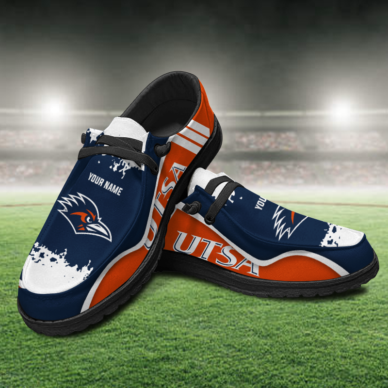 UTSA Roadrunners Lace Up Loafers Shoes 2026