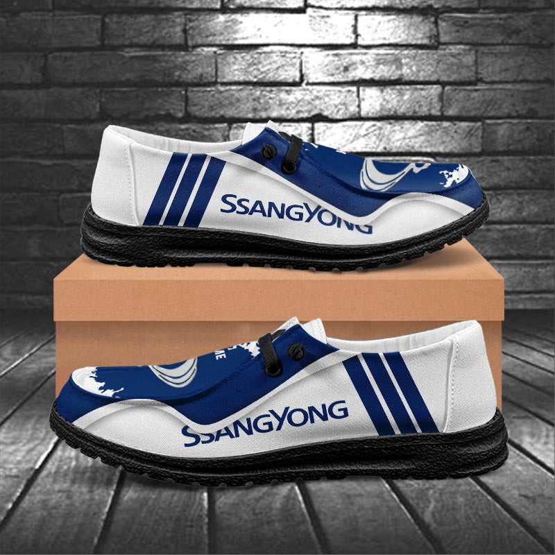 SsangYong Motor Lace Up Loafers 2026