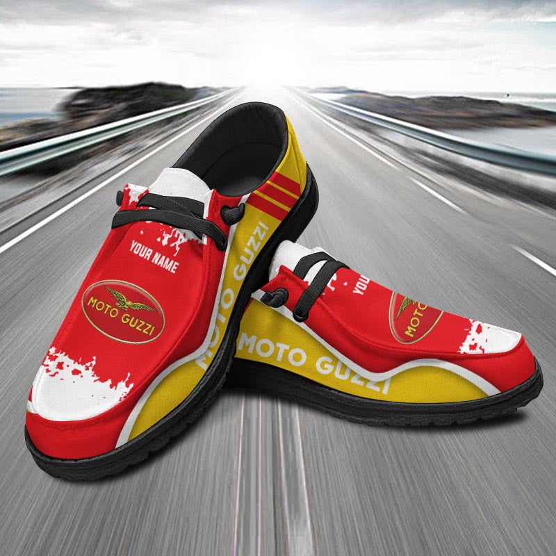 Moto-Guzzi Lace Up Loafers 2026