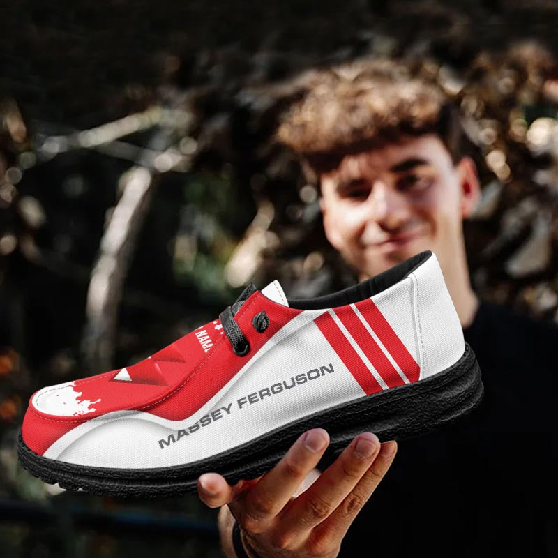 Massey Ferguson Lace Up Loafers 2026