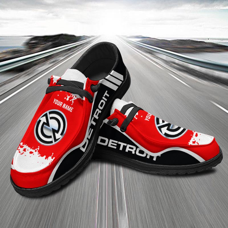 Detroit Diesel Lace Up Loafers 2026