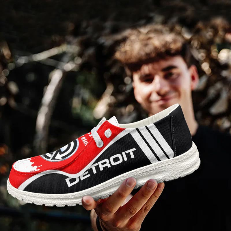 Detroit Diesel Lace Up Loafers 2026